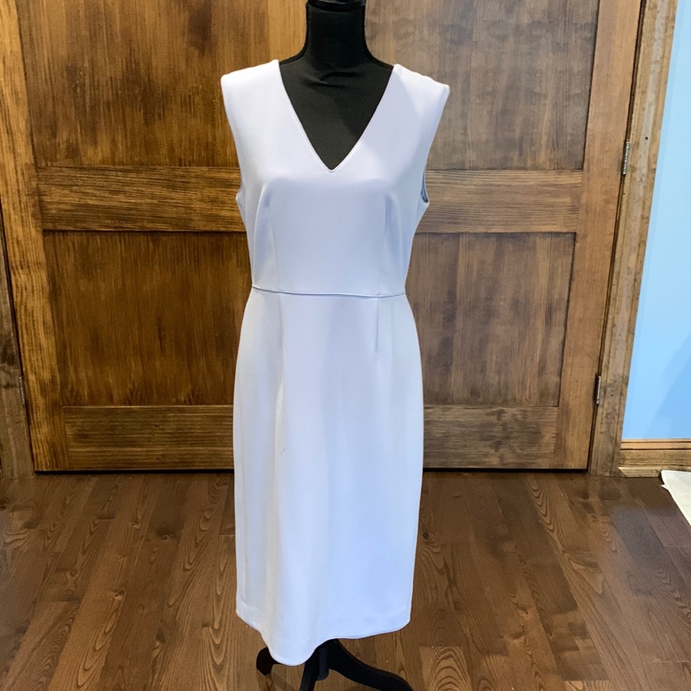 Ann Taylor Midi Pin Up Dress in Lilac size 10